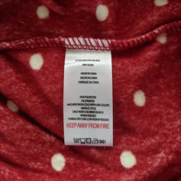 Rae Dunn BELIEVE Plush Velour Long Sleeve Top & Cozy Jogger Pajama Set XL NWT - Picture 7 of 7